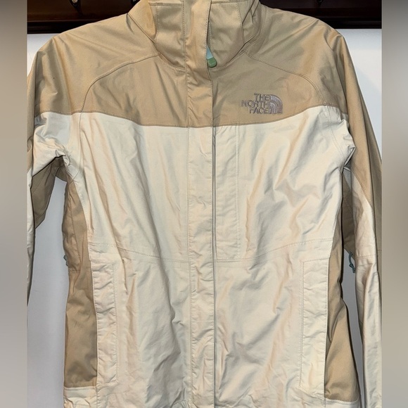 The North Face HyVent Varius Guide Jacket Parka Ivory Women’s Small - Picture 2 of 8